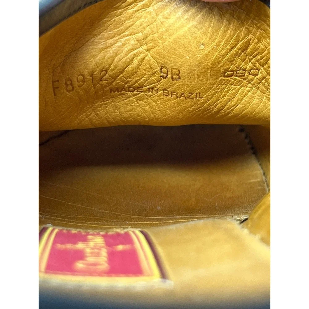 COLE HAAN Country Womens 9 Clog Shoes Black Suede Leather Knobby Outsole - Picture 8 of 10